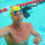 Brent Foster After Beating The World 400IM Record