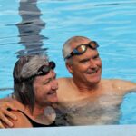 Bryn Parry And Wife Clare Mnd Swim