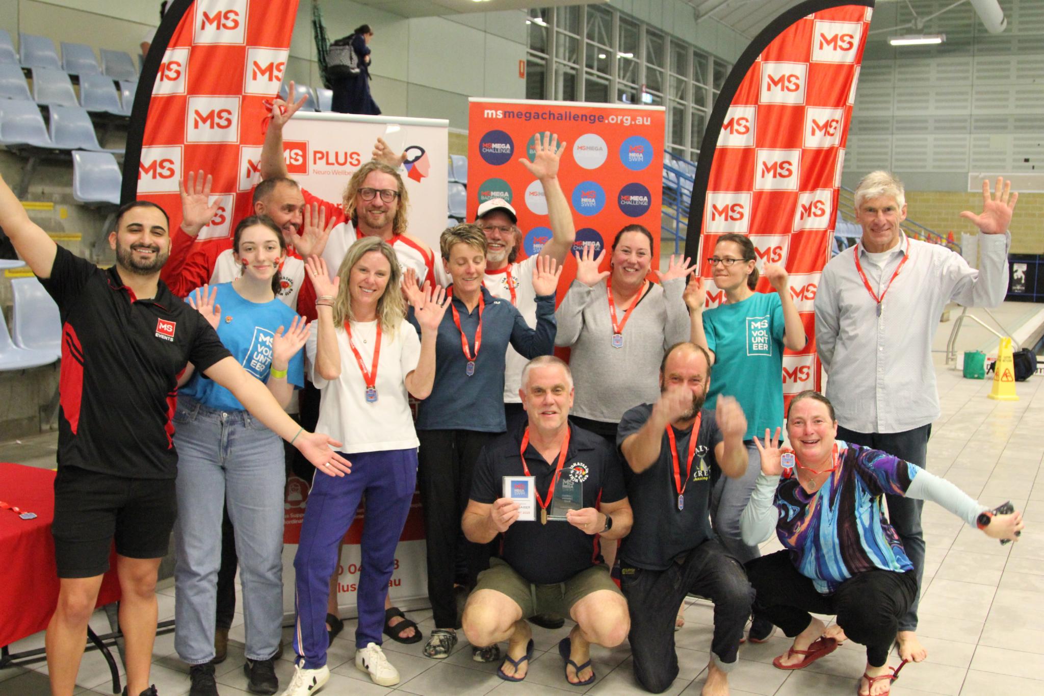 2023 MS Megaswim in Hobart Masters Swimming Tasmania